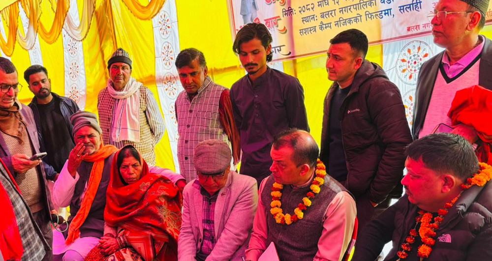 सर्लाहीमा गगन थापाले भने– म चटके कुरा गर्दिनँ, जिम्मेवारीपूर्वक काम गर्नेछु