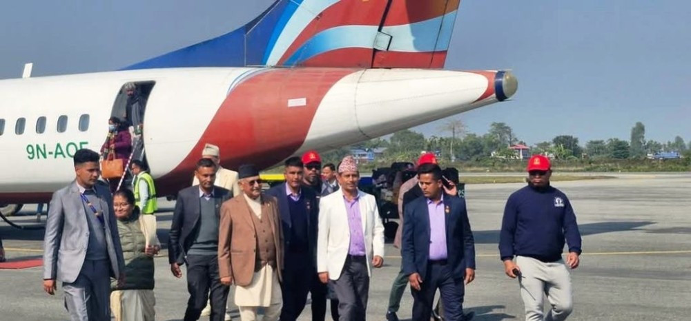 एक महिनामै चौथो पटक निर्वाचन क्षेत्र पुगे ओली