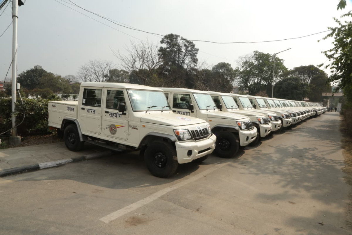 भारत सरकारद्वारा थप १९ थान वान टन सवारी हस्तान्तरण