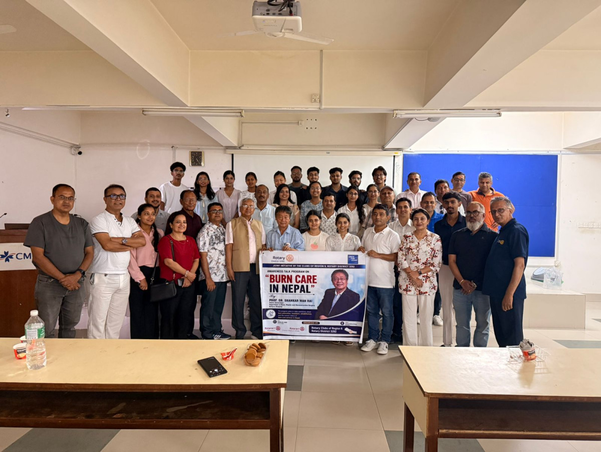 चितवन मेडिकल कलेजमा जलन उपचार सम्बन्धी  अन्तरक्रिया